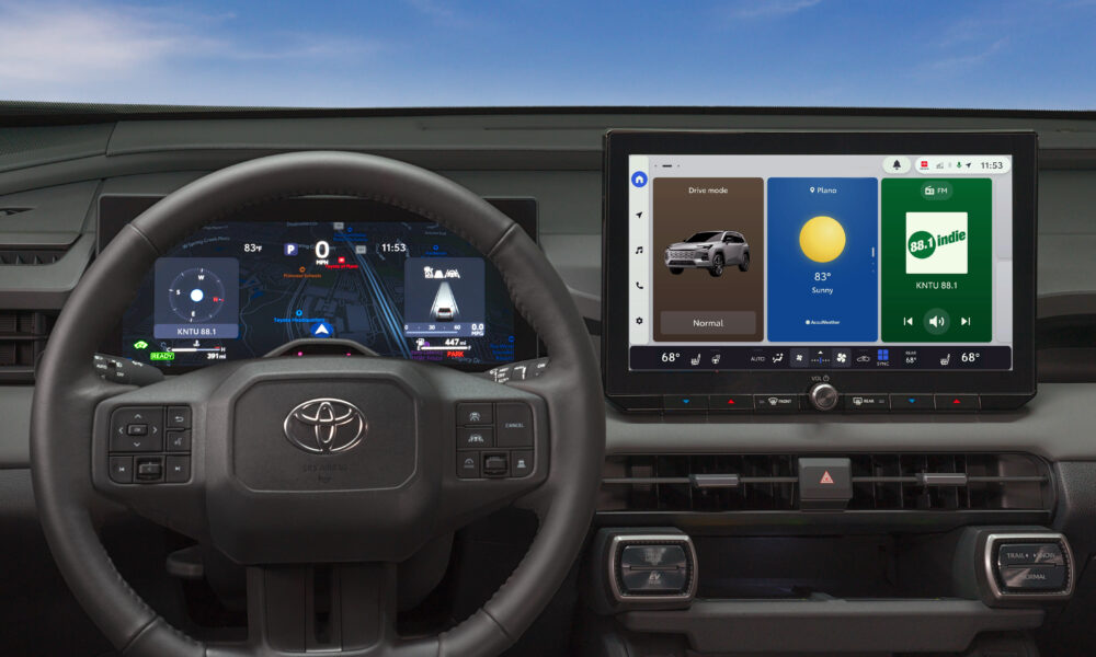 The Latest Evolution of Toyota’s Multimedia Coming to a Screen Near You